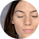 Kontaktlinser placeret