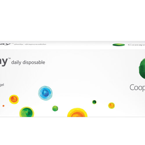 Æske med Cooper Clariti 1 day Toric-kontaktlinser
