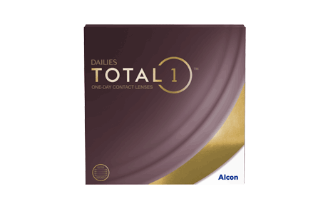 Pakke med Dailies Total1 kontaktlinser - 90 stk.