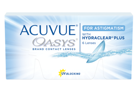 Johnson & Johnson Acuvue Oasys for astigmatism-kontaktlinseæske
