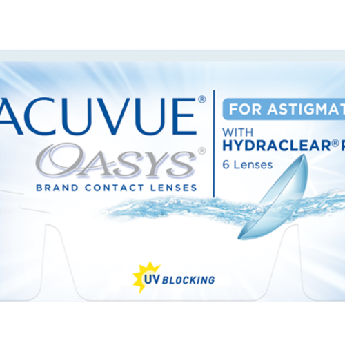 Johnson & Johnson Acuvue Oasys for astigmatism-kontaktlinseæske