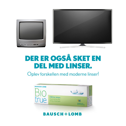 Moderne kontaktlinser fra Friis Optik