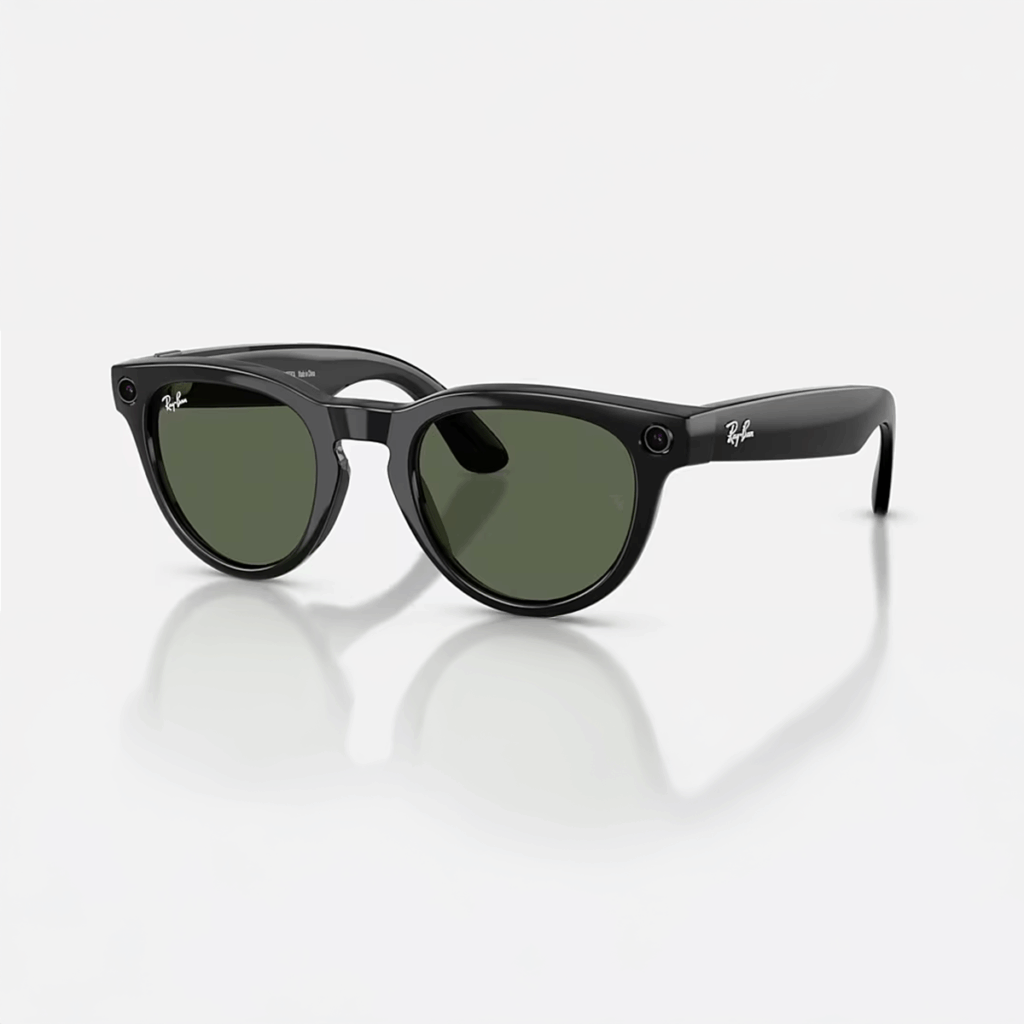 Ray Ban Headliner - Shinny Black Polar Green